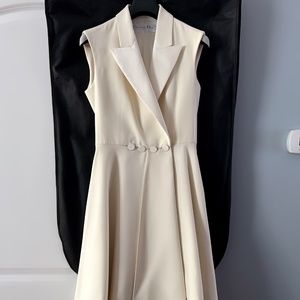 Christian Dior asymmetrical blazer dress